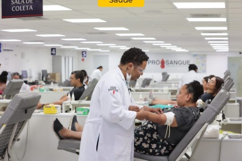 Fundação Pró-Sangue de SP tem estoque de sangue O negativo; saiba como fazer