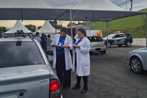 Mais de 1350 pessoas foram atendidas no Dia D contra a Gripe