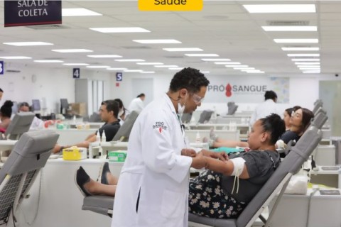 Fundação Pró-Sangue de SP tem estoque de sangue O negativo; saiba como fazer