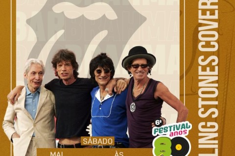 Hoje, (24) tem homenagem aos Rolling Stones no Bar Brahma Granja Viana