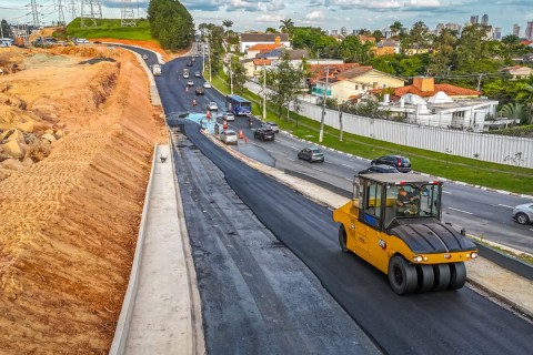 Santana de Parnaíba libera obra de alargamento da Avenida Yojiro Takaoka e melhora mobilidade urbana em Alphaville